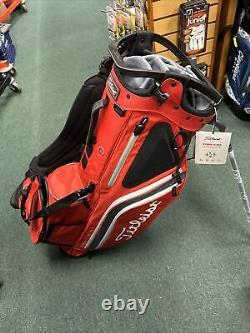 NEW Titleist Golf 2023 Hybrid 14 Stand Bag 14-way Top Red/charcoal/grey