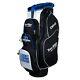 New Tour Edge Golf Hot Launch Demo Cart Bag 16-way Top Black / White / Blue