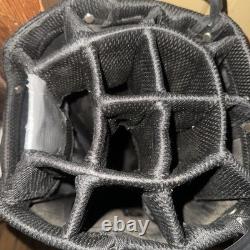 NEW Tour Edge Hot Launch Three Cart Bag 14 way golf bag- Black NICE