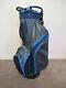 New Volvik Golf 9.5 Cart Bag 2.0 14-way Top Grey & Blue
