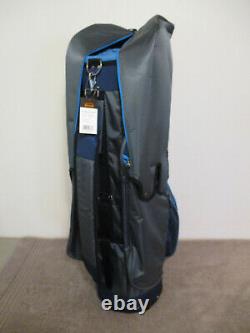 NEW Volvik Golf 9.5 Cart Bag 2.0 14-Way Top Grey & Blue