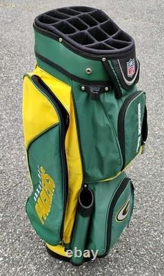 NFL Green Bay Packers Golf Bag, 14-Way Divider, 