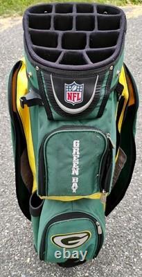 NFL Green Bay Packers Golf Bag, 14-Way Divider, 