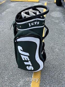 NFL NY Jets Cart Golf Bag with 14-way Dividers