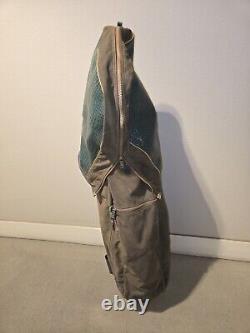 NICE CLASSIC Vintage Golf Bag Leather Green 14-Way Cart Bag with Rain Cover Gofing