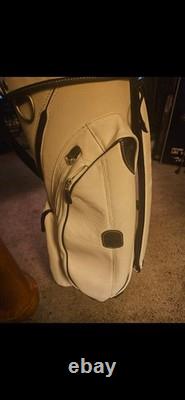 NM Callaway Golf Womens Cart Bag 6-way Divider Ladies Ivory White Classic Tweed