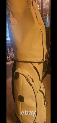 NM Callaway Golf Womens Cart Bag 6-way Divider Ladies Ivory White Classic Tweed