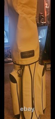 NM Callaway Golf Womens Cart Bag 6-way Divider Ladies Ivory White Classic Tweed