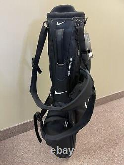 NWT Nike Hybrid Golf Sport Lite Stand Caddie Cart Bag 5Way Black White