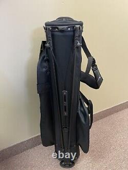 NWT Nike Hybrid Golf Sport Lite Stand Caddie Cart Bag 5Way Black White