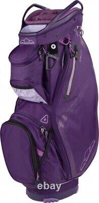 NWT Sun Mountain Women's Stellar Golf Cart Bag -Lilac /Regal/Violet