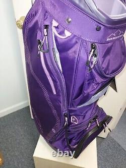 NWT Sun Mountain Women's Stellar Golf Cart Bag -Lilac /Regal/Violet