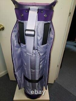 NWT Sun Mountain Women's Stellar Golf Cart Bag -Lilac /Regal/Violet