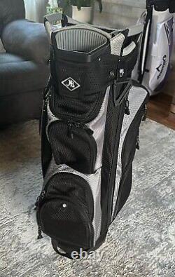 Naples Bay C Max Golf Cart Bag Black/Silver NWT