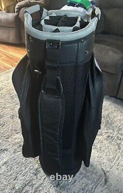 Naples Bay C Max Golf Cart Bag Black/Silver NWT