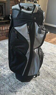 Naples Bay C Max Golf Cart Bag Black/Silver NWT