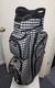 Naples Bay Womens Golf Cart Bag 15 Way Dividers Lightweight Black Houndstooth