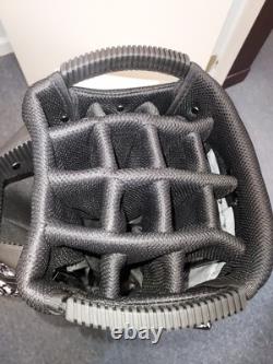 Naples Bay Womens Golf Cart Bag 15 Way Dividers Lightweight Black Houndstooth