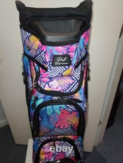 Naples Bay Womens Golf Cart Bag 15 Way Dividers Lightweight Floral Multi Color
