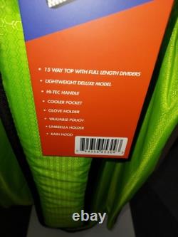 Naples Bay Womens Golf Cart Bag 15 Way Dividers Lightweight Green Black Martini