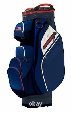 New 1 With Golf Z-100 Cart Bag Navy/Red/White