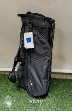 New 2022 Mizuno BR-D4 Cart Bag 6 Way Black with Rainhood