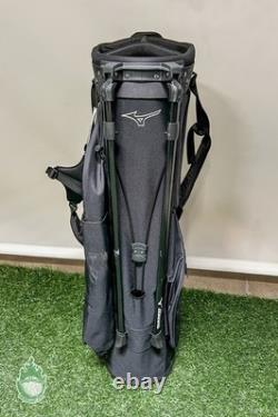 New 2022 Mizuno BR-D4 Cart Bag 6 Way Black with Rainhood