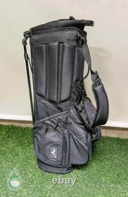 New 2022 Mizuno BR-D4 Cart Bag 6 Way Black with Rainhood