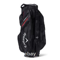 New 22 Callaway Org. 14 Cart Bag Black Camo