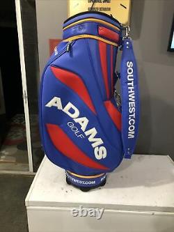 New Adams Special Edition Southwest Airlines Staff Cart Golf Bag Blue Red