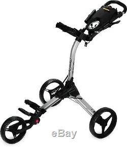 New Bag Boy Compact 3 Golf Push/Pull Cart Silver/Black