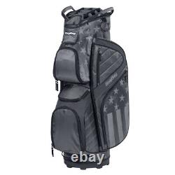 New Bag Boy Golf Previous Season CB-15 Cart Bag Starts & Stripes/Charcoal