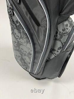 New Bag Boy Golf ZP Revolver XP Cart Bag Charcoal / Skulls NEVER RELEASED