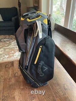 New Callaway 2023 ORG 14 Golf Cart Bag PITT Meadows Golf Club Embroidered