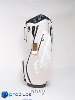 New! Callaway CHEV 14-Way Cart Golf Bag withSingle Strap withRain Hood 459340