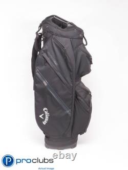 New! Callaway Chase 14 Black 14-Way Cart Bag with Rain Hood 452204