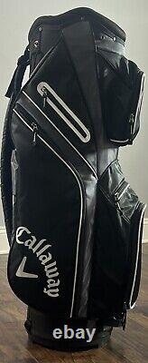 New Callaway Chev 14 Cart Golf Club Bag Black Free Shipping