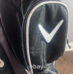 New Callaway Chev 14 Cart Golf Club Bag Black Free Shipping