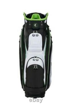New Callaway Golf 2021 Org 14 Epic Cart Bag COLOR White/Black/Green 14-Way Top