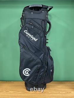 New Cleveland Golf Cart Bag 14-Way Divider Black