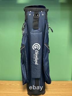 New Cleveland Golf Cart Bag 14-Way Divider Navy /black