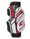 New Cobra Golf- Ultralight Cart Bag Black-high Risk Red-white
