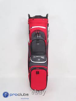 New! Cobra Ultralight Pro Cart Bag Ski Patrol / Black with Rain Hood 354600