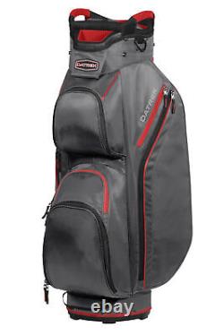 New Datrek Golf Superlite Cart Bag Charcoal/Red