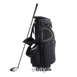 New Golf Cart Bag with 14 Way Organizer Divider Top, 35 11 Pockets Premium Car