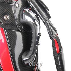 New Guiote BULLDOG black Golf staff bag caddie cart bag comes with Rainhood