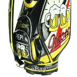 New Guiote Beer Golf staff bag Cheers model caddie cart bag comes with Rainhood