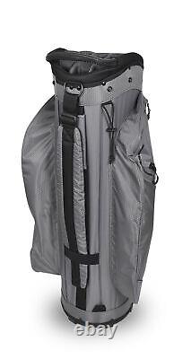 New Hot-Z Golf 3.5 Cart Bag Gray/Black