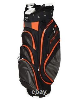 New Hot-Z Golf 4.5 Cart Bag Black/Gray/Orange