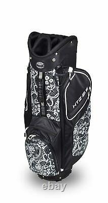 New Hot-Z Golf Ladies 2.5 Lace Cart Bag Black/White